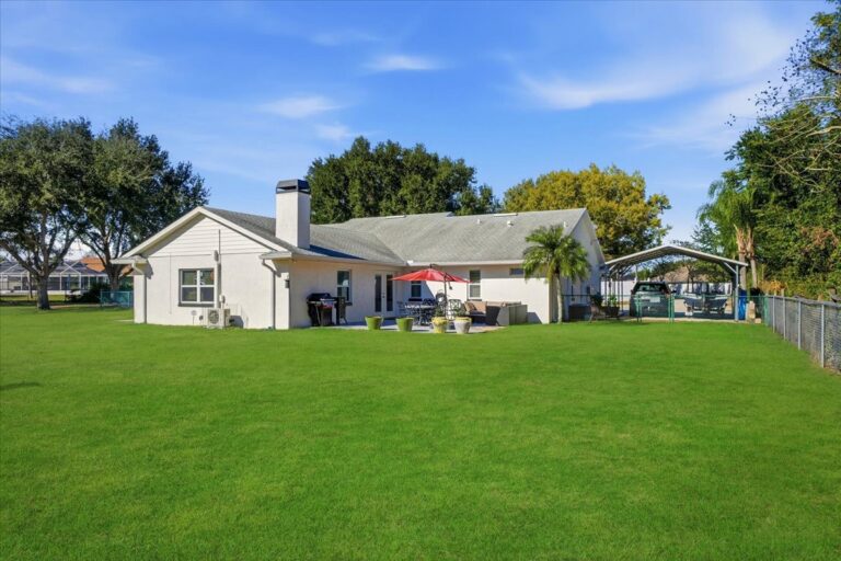 03-Exterior Back with Grass